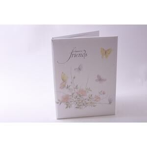 A Register of Friends, Record Book, 6-hole Binder, Unused, ~ 250809-WH 481